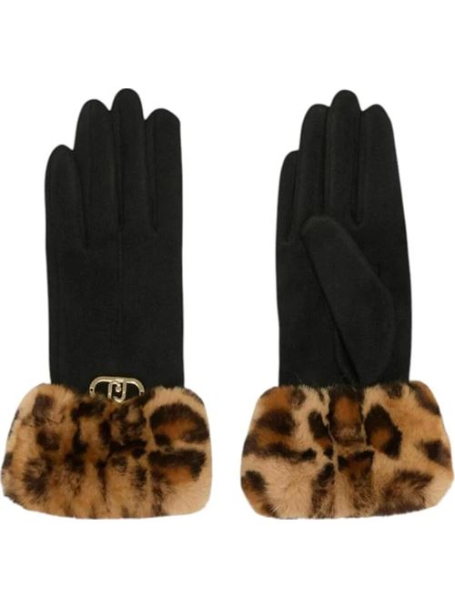 Liu Jo gloves in suede-effect fabric Liu Jo | 2F5063T0300.S19E1
